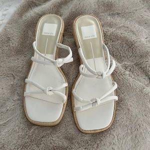 Dolce Vita off white 2in block heels